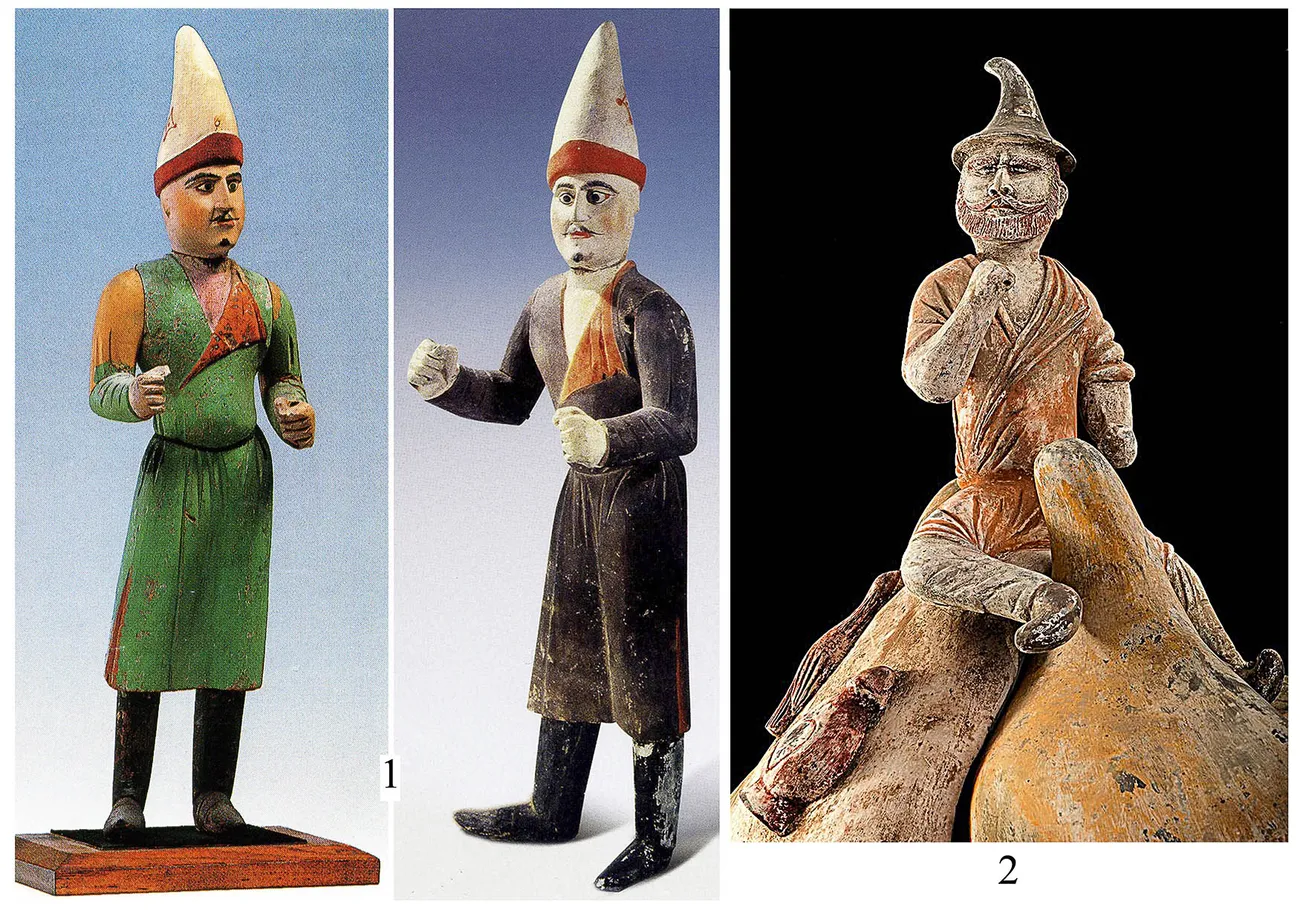 Peculiar clothing of the Chinese Sogdians